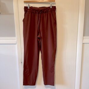Lululemon joggers - rust - 26” inseam
